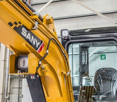 Minibagger SANY SY26U 2,6t Vermietung inkl. Schaufelpaket Yanmar in Gifhorn