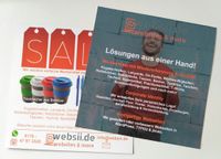 ☝ Du brauchst Flyer Visitenkarten Banner / Marketing Werbung ... Hessen - Schlangenbad Vorschau