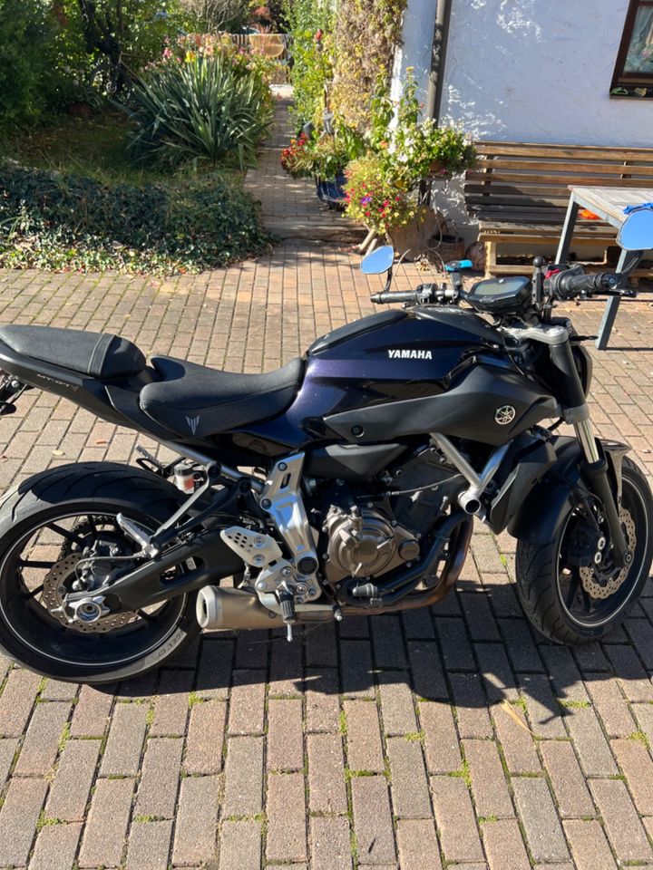 Yamaha MT-07 mit ABS Bj. 2014 in Bruckmühl