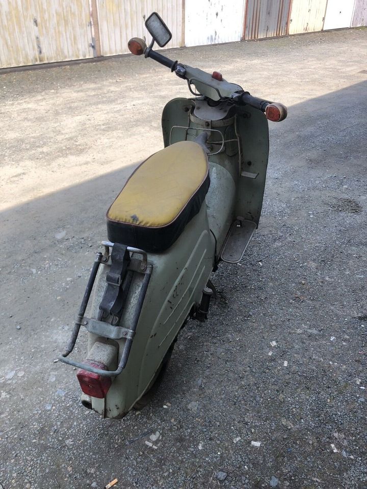 SIMSON Schwalbe KR 51/1 mit Handschaltung Bj. 1972 - Garagenfund in Merseburg