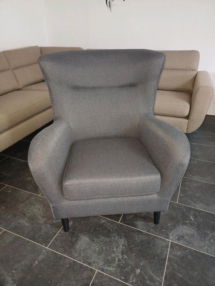 Sessel zu Wohnlandschaft Sofa Couch Deko Wohnzimmer Küche in Elkenroth