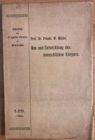 Bau u. Entwicklung des menschlichen Körpers von Prof. Müller 1914 Thüringen - Jena Vorschau