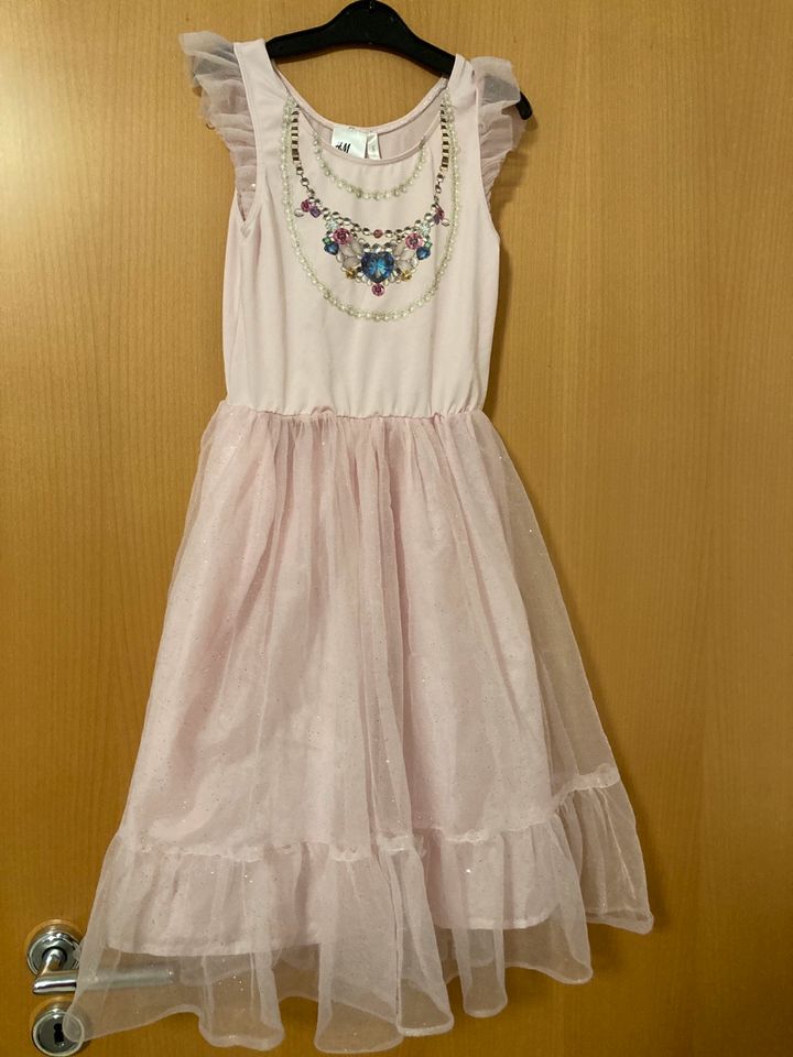 Prinzessinnenkleid, Kostüm Prinzessin, rosa Gr. 134 in Liebstadt