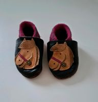 Pololo Krabbelschuhe Lauflernschuhe Leder Größe 18/19 Pferd Hessen - Erlensee Vorschau