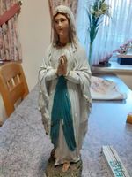 Schöne alte Mutter Gottes Figur, Lourdes Madonna, Gips Bayern - Rötz Vorschau