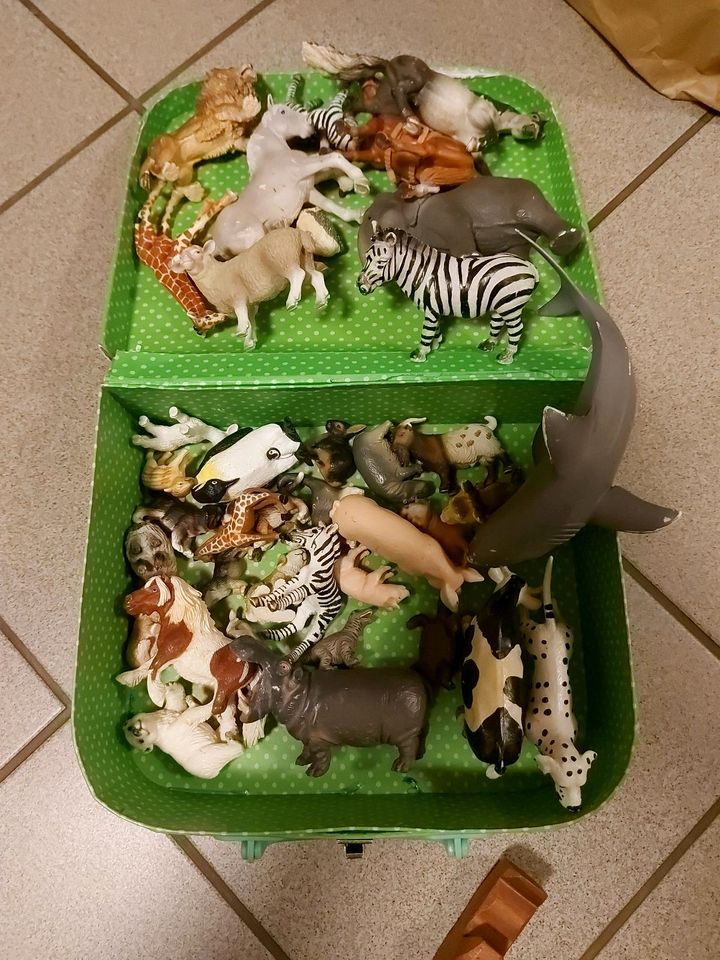 Diverse Schleich Tiere Bauernhof Zoo in Rodenbach