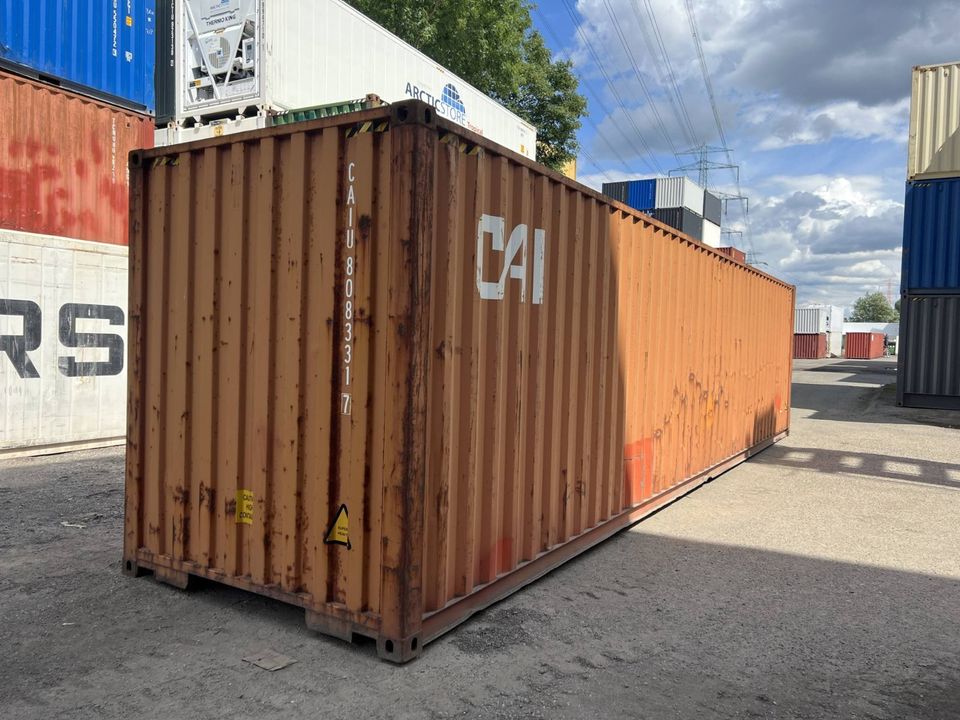 ✅ 40 Fuß HC Lagercontainer Seecontainer Materialcontainer in Hamburg