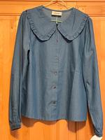 Cream Blue Denim Langarm Bluse Gr.M Berlin - Neukölln Vorschau