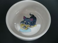 Trixie Katzen Futterschale Trinkschale Keramik 11cm Motiv Kitty Nordrhein-Westfalen - Brühl Vorschau