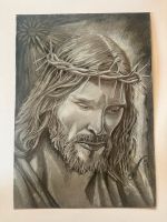 Bleistift + Kohle Zeichnung Jesus Nordrhein-Westfalen - Witten Vorschau