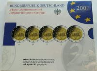 5 x 2 Euro BRD 2007 "50 Jahre Römische Verträge" PP, Neu, OVP Nordrhein-Westfalen - Büren Vorschau