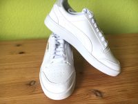 PUMA SHUFFLE white Mädchen Sneaker Gr. 37 weiss Team Gold Nordrhein-Westfalen - Gevelsberg Vorschau