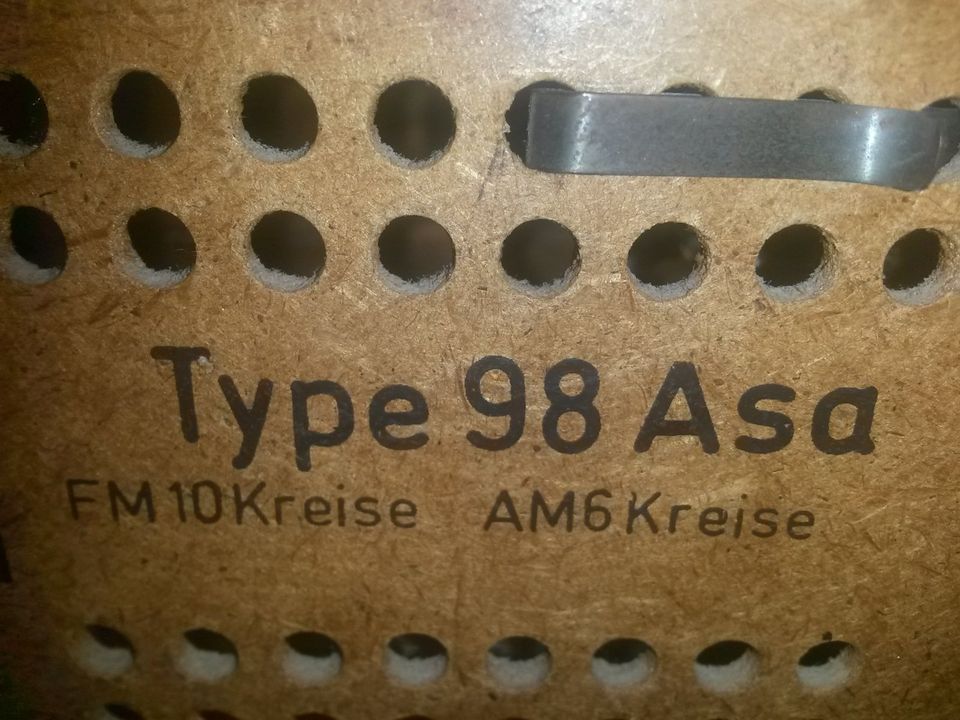 GRUNDIG Radio Type 98 Asa in Hattingen