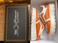 Copenhagen Studios x wants shoes // Sneaker // weiß, orange // 39 Bayern - Mömlingen Vorschau