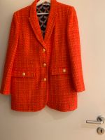 Zara Tweed Blazer orange XS Hannover - Mitte Vorschau