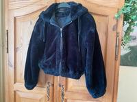 Bershka Teddyjacke mit Kapuze Gr. S schwarz Baden-Württemberg - Engen Vorschau