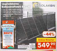 Balkonkraftwerk Solarkon 850W Schleswig-Holstein - Reher Vorschau