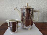 WMF-Porzellan Kaffeekanne versilbert, Art Deco, mit Milchkännchen Berlin - Mitte Vorschau