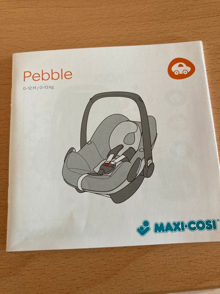 Maxi Cosi Pebble, Babyschale, unfallfrei in Weißendorf