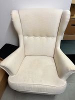 Ikea STRANDMON Ohrensessel beige Bayern - Geretsried Vorschau