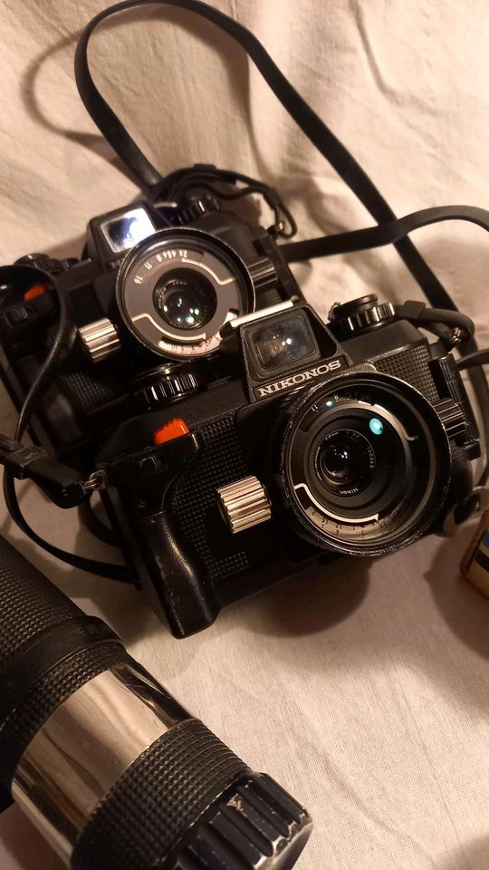 2x Nikonos IV Komplettset + CloseUp Unit, Analog Unterwasser in Uslar