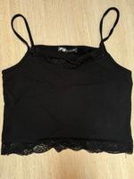 Crop Top xs Schwarz Bayern - Weismain Vorschau
