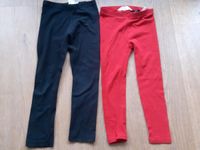 2 Leggings Größe 104 H&M C&A Palomino  Hose rot schwarz Bayern - Olching Vorschau