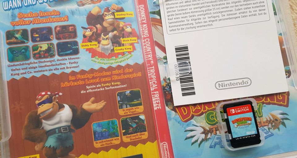 Donkey Kong Country Tropical Freeze Nintendo Switch Spiel in Dobel