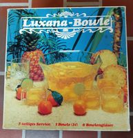 Bowleset Luxana 7-teilig Glas ovp 60/70er wie neu oder neu? Baden-Württemberg - Sinsheim Vorschau