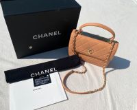 Chanel Tasche Trendy CC Top Handle Leder Handtasche Bayern - Oberaudorf Vorschau