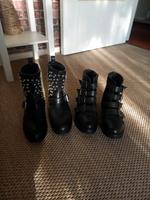 Stiefeletten schwarz Glitzer Berlin - Spandau Vorschau