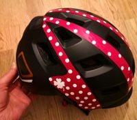 Helm Fahrradhelm E-Scooter mit LED schwarz Pink weißen Punkten Niedersachsen - Hagen am Teutoburger Wald Vorschau