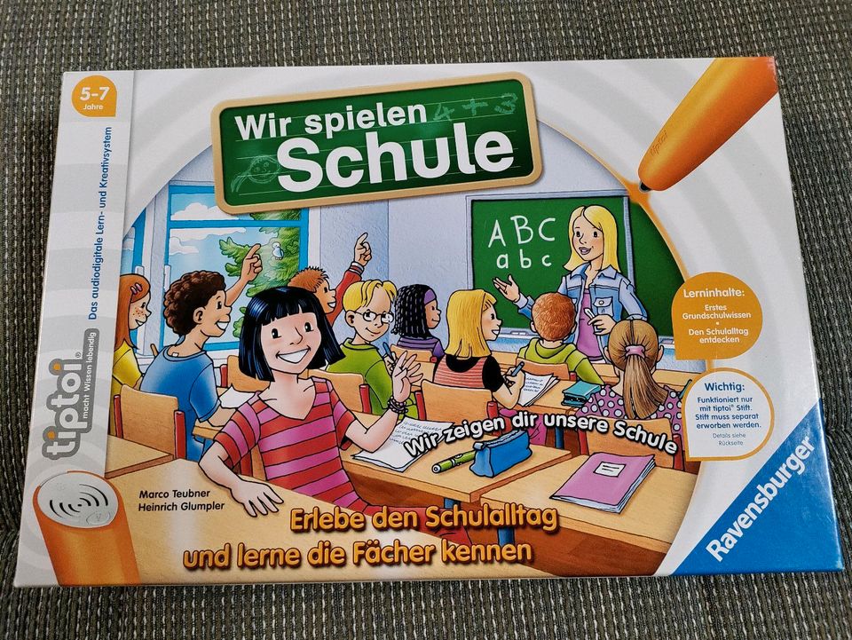 Tiptoi Spiel Wir spielen Schule, Lernspielzeug in Inchenhofen