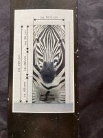 Zebra Tür-Dekofolie / Türposter / Türaufkleber Hessen - Witzenhausen Vorschau