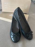 Neu! Tolle Ballerina mit Schleife von Jana in schwarz Größe 38 Bayern - Durach Vorschau