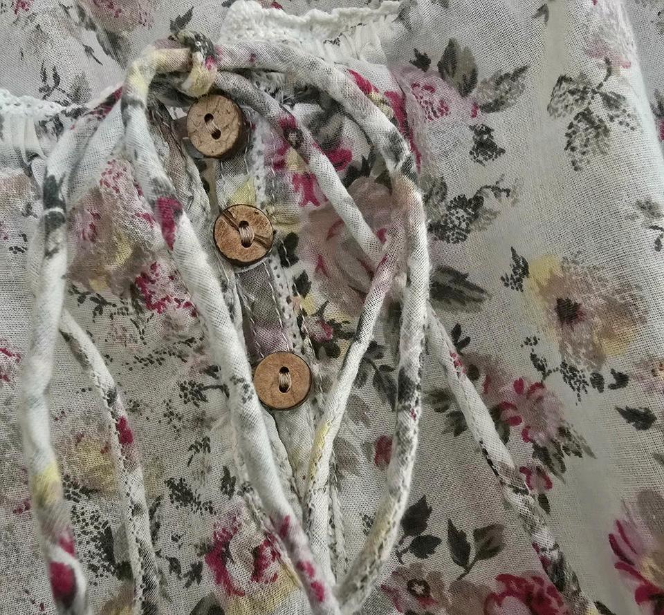Street One Damen Bluse Gr.40 42 Schlupfbluse creme geblümt in Bayreuth