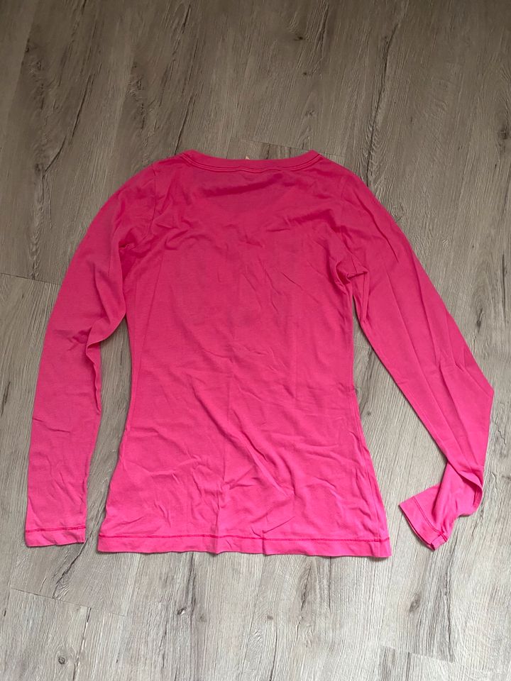Hollister langarm Shirt pink Gr. S in Bruchköbel