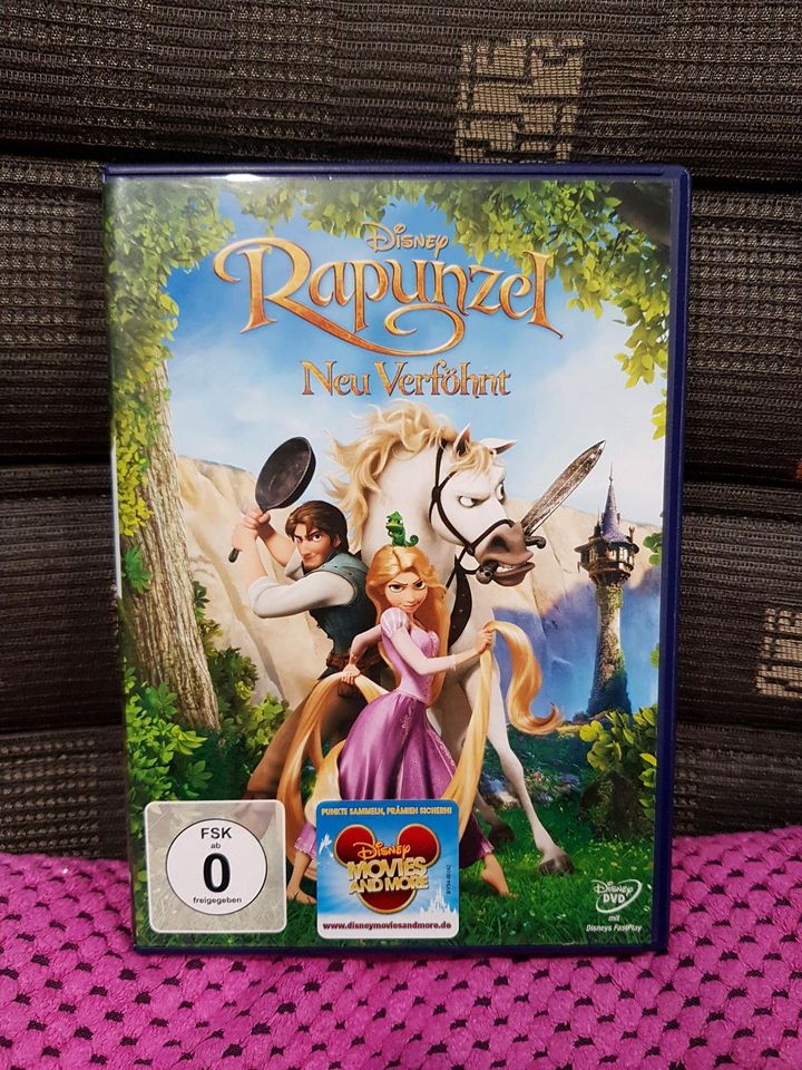 Disney Rapunzel Neu Verföhnt DVD Kinderfilm in Korntal-Münchingen