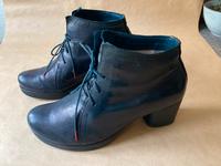 Think! Leder Stiefelette blau Gr.40 Pankow - Weissensee Vorschau