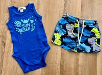 Badeset ärmelloser Body und Badehose Gr. 74/80 Schwerin - Gartenstadt - Ostorf Vorschau