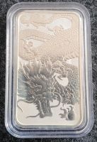 Silbermünze Münzbarren Dragon Rectangle Australien Silber Münze Nordrhein-Westfalen - Gladbeck Vorschau