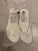 NEU Flipflops weiß Größe 40-41 Hessen - Pfungstadt Vorschau