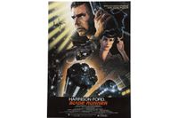 POSTER BLADE RUNNER FILM PLAKAT MIT AUTOGRAMM harrison ford Berlin - Marzahn Vorschau