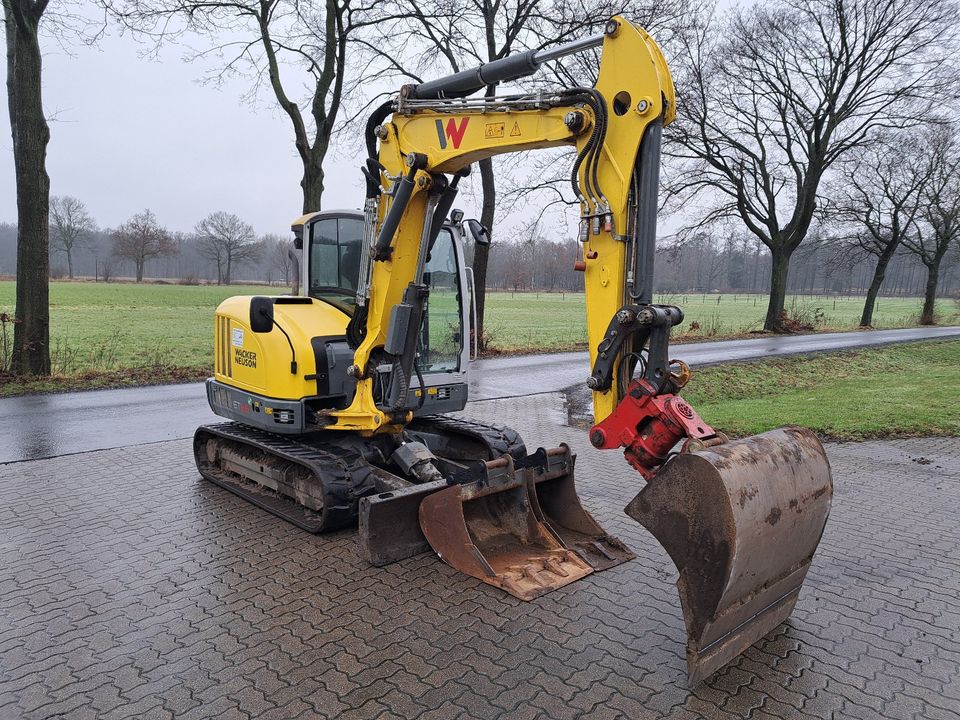 WackerNeuson ET65 Minibagger Bagger Sortiergreifer Abbruchhammer in Dülmen