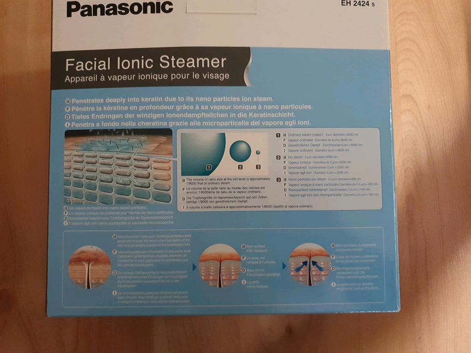 Gesichtsbedampfungsgerät von Panasonic  Kosmetik Neuwertig in Ansbach