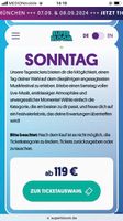 Tagesticket Superbloom Sonntag, 08.09.2024 München - Milbertshofen - Am Hart Vorschau