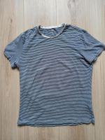 Herren T-Shirt H& M blau weiß geringelt L Nordrhein-Westfalen - Bad Driburg Vorschau