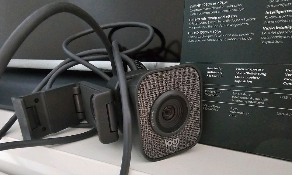 Logitech Streamcam 1080p 60 fps in Uetze