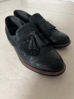 5th avenue Halbschuhe Leder schwarz Niedersachsen - Lohne (Oldenburg) Vorschau