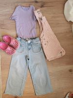 Mädchen Set 110 Zara , Crocs C10, Latzhose West - Nied Vorschau